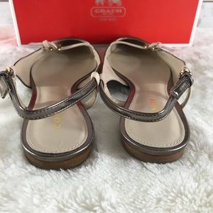 Coach Shoes - Coach Wooster Slingback Flats Sandal (Bin: S2) Coach Shoes - Coach Wooster Slingback Flats Sandal (Bin: S2)